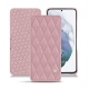 Samsung Galaxy S21+ leather case - Rose - Couture ( Nappa - Pantone 2365C ) 