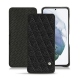 Lederschutzhülle Samsung Galaxy S21+ - Ebène - Couture ( Sleek P C12 - Black ) 