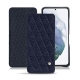 Housse cuir Samsung Galaxy S21+ - Cobalt - Couture ( Pantone 2766C ) 