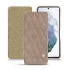 Samsung Galaxy S21+ leather case - Taupe vintage - Couture