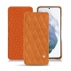 Lederschutzhülle Samsung Galaxy S21+ - Mandarine vintage - Couture