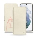Housse cuir Samsung Galaxy S21+ - Blanc escumo