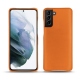 Lederschutzhülle Samsung Galaxy S21+ - Orange ( Nappa - Pantone 1495U ) 