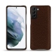 Lederschutzhülle Samsung Galaxy S21+ - Châtaigne ( Pantone 476C ) 