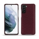 レザーケース Samsung Galaxy S21+ - Lie de vin ( Pantone 5115C ) 
