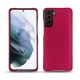 レザーケース Samsung Galaxy S21+ - Rose fluo