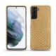 レザーケース Samsung Galaxy S21+ - Serpent sabbia