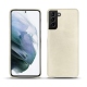 Funda de piel Samsung Galaxy S21+ - Blanc escumo