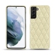 Custodia in pelle Samsung Galaxy S21+ - Ivoire - Couture ( Sleek P C12 - White ) 