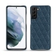 Samsung Galaxy S21+ leather cover - Indigo - Couture ( Pantone 303U ) 