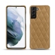 Samsung Galaxy S21+ leather cover - Sable vintage - Couture