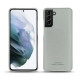 Samsung Galaxy S21+ leather cover - Gris PU