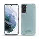 Lederschutzhülle Samsung Galaxy S21+ - Bleu Ciel PU
