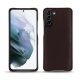 Custodia in pelle Samsung Galaxy S21+ - Marron envoûtant
