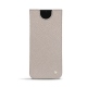 Capa em pele Samsung Galaxy S21+ - Taupe innocent