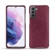 Lederschutzhülle Samsung Galaxy S21 - Prune vintage ( Pantone 512C ) 