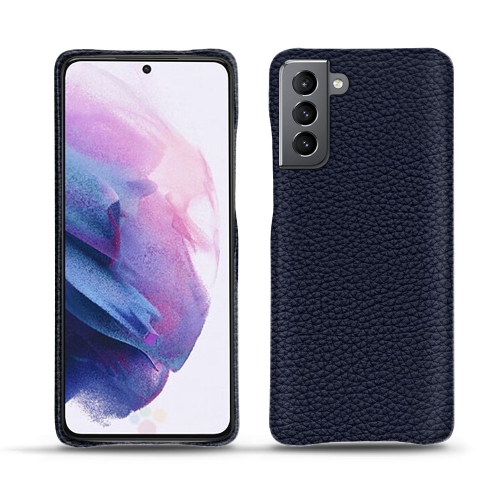 Funda de cuero de primera calidad para el Samsung Galaxy S21Cobalt ( Pantone #2b253f ) 