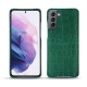 レザーケース Samsung Galaxy S21 - Crocodile pino