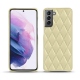 Custodia in pelle Samsung Galaxy S21 - Beige - Couture ( Nappa - Pantone 7502C ) 
