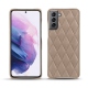 Funda de piel Samsung Galaxy S21 - Taupe vintage - Couture