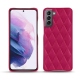 レザーケース Samsung Galaxy S21 - Rose fluo - Couture