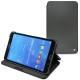 Samsung SM-T330 Galaxy Tab 4 8.0  leather case - Noir ( Nappa - Black ) 