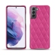 Capa em pele Samsung Galaxy S21 - Rose BB - Couture