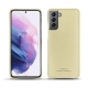 Custodia in pelle Samsung Galaxy S21 - Beige PU