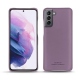 Custodia in pelle Samsung Galaxy S21 - Lilas PU