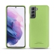 Funda de piel Samsung Galaxy S21 - Vert olive PU