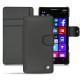 Custodia in pelle Nokia Lumia 930  - Noir ( Nappa - Black ) 