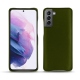レザーケース Samsung Galaxy S21 - Vert Veggie