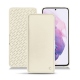 Capa em pele Samsung Galaxy S21 - Blanc (  Nappa - White ) 