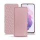 レザーケース Samsung Galaxy S21 - Rose ( Nappa - Pantone 2365C ) 