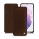 Funda de piel Samsung Galaxy S21 - Châtaigne ( Pantone 476C ) 