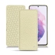 Housse cuir Samsung Galaxy S21 - Ivoire ( Sleek P C12 - White ) 