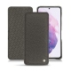 Housse cuir Samsung Galaxy S21 - Anthracite ( Pantone 424C ) 