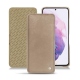 レザーケース Samsung Galaxy S21 - Taupe vintage ( Pantone 7530C ) 