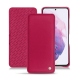 Funda de piel Samsung Galaxy S21 - Rose fluo