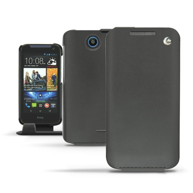 硬质真皮保护套 HTC Desire 610  - Noir ( Nappa - Black ) 