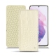 Capa em pele Samsung Galaxy S21 - Crocodile milk