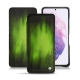 Housse cuir Samsung Galaxy S21 - Vert Patine