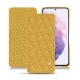 Custodia in pelle Samsung Galaxy S21 - Mimosa - Couture ( Pantone 141C ) 