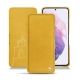 レザーケース Samsung Galaxy S21 - Jaune soulèu
