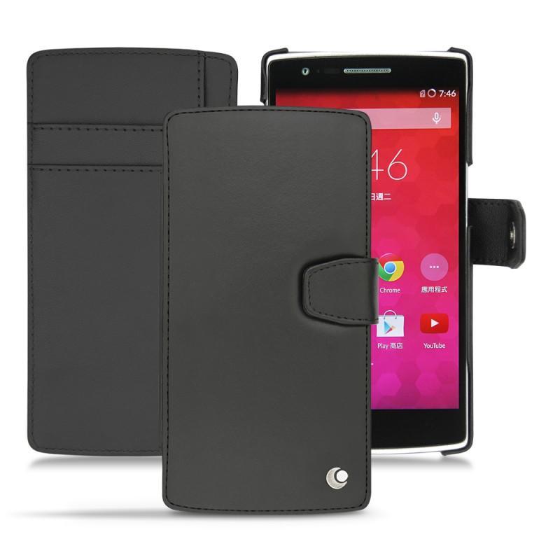 Capa em pele Oneplus One  - Noir ( Nappa - Black ) 