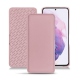 Housse cuir Samsung Galaxy S21 - Rose PU