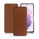 レザーケース Samsung Galaxy S21 - Marron PU