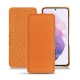 レザーケース Samsung Galaxy S21 - Orange PU