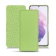 Housse cuir Samsung Galaxy S21 - Vert olive PU