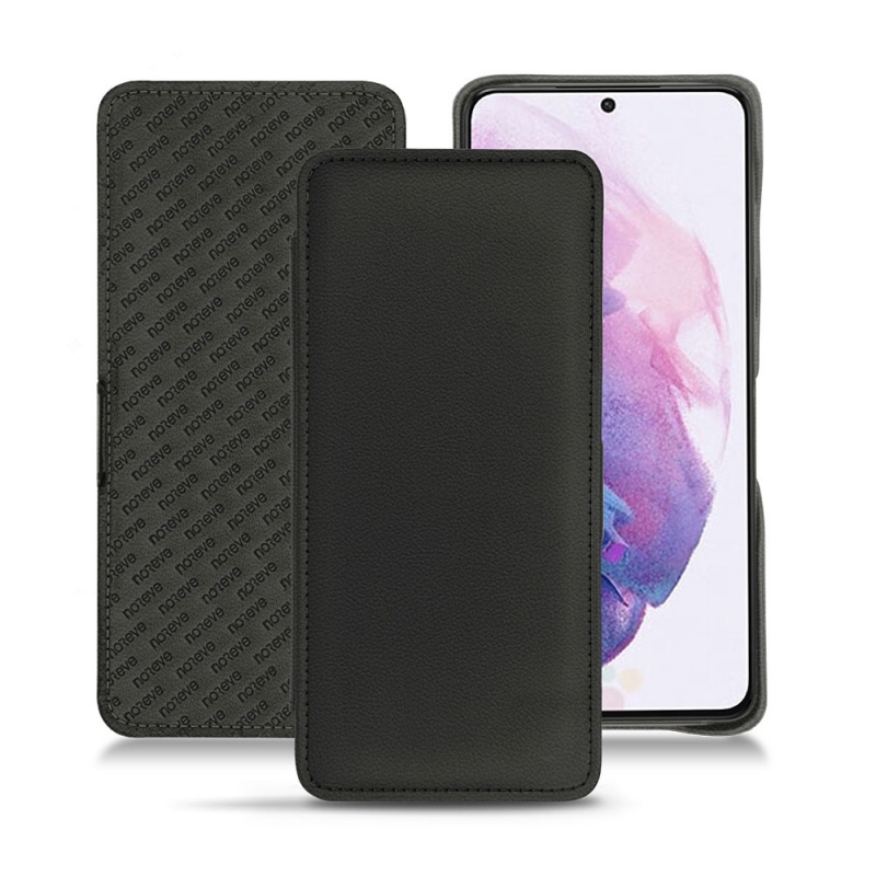 Lederschutzhülle Samsung Galaxy S21 - Noir PU